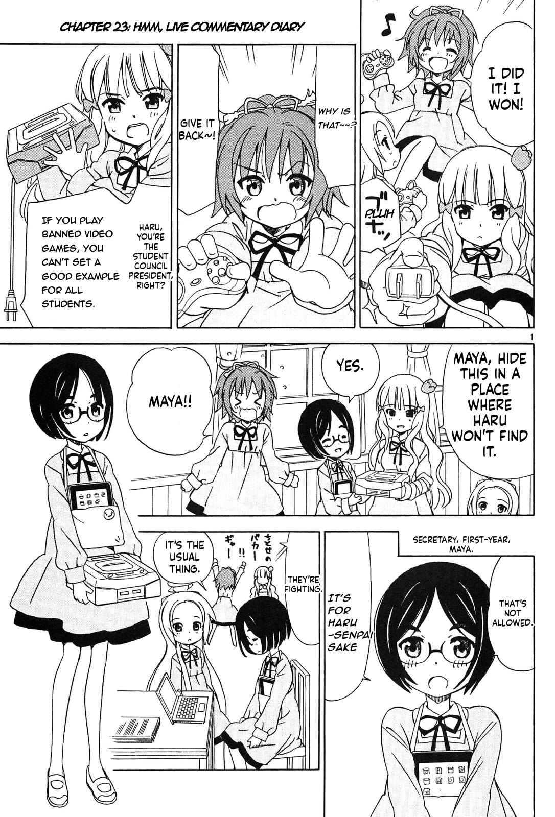Tenshi no Drop chapter 23 page 1