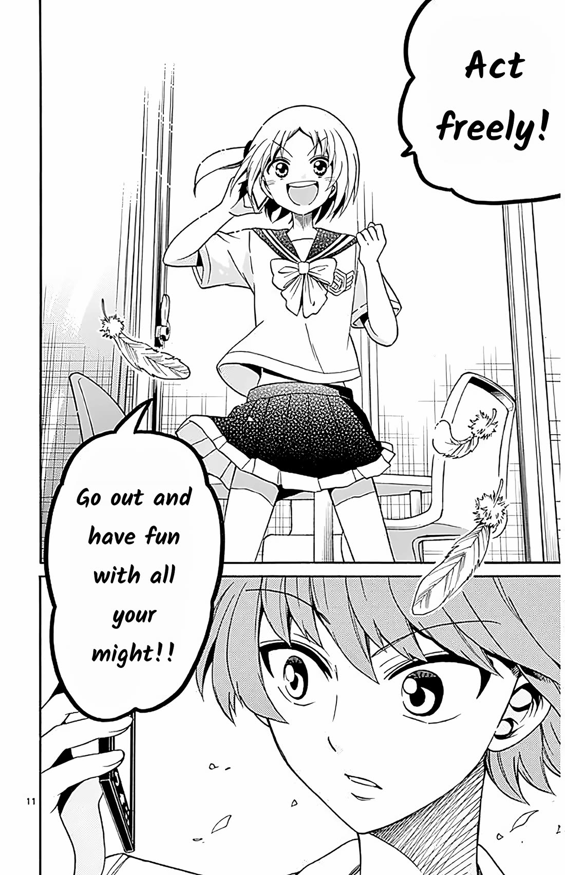 Tenshi to Akuto!! chapter 100 page 11