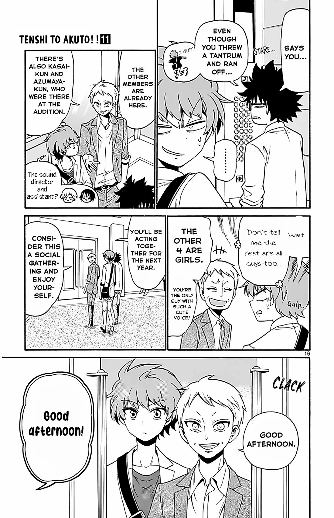 Tenshi to Akuto!! chapter 100 page 16