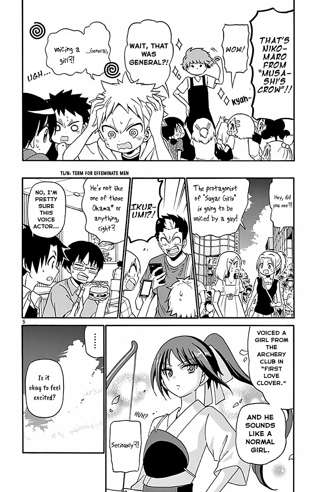 Tenshi to Akuto!! chapter 100 page 5