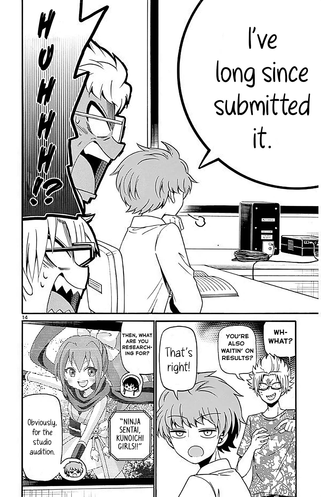 Tenshi to Akuto!! chapter 91 page 14
