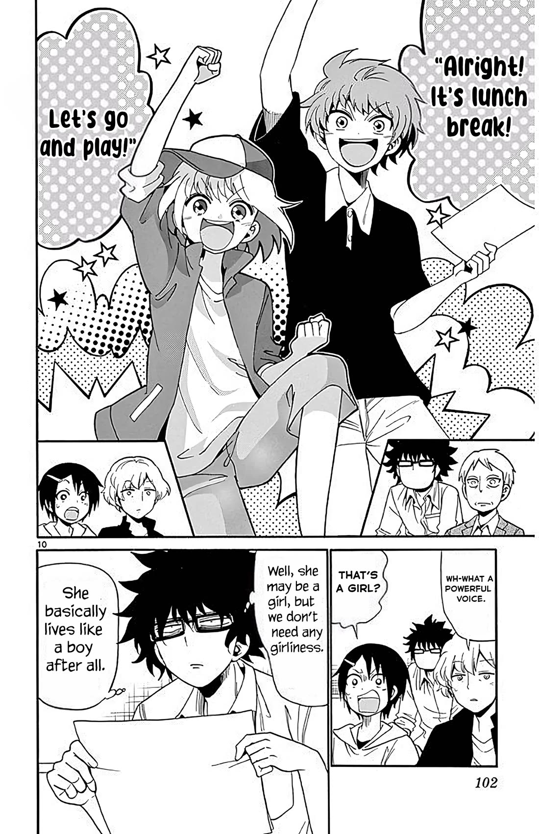 Tenshi to Akuto!! chapter 92 page 10