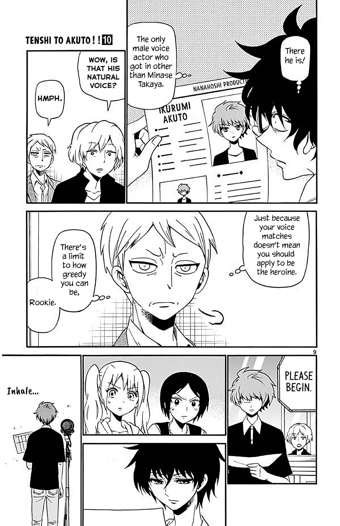 Tenshi to Akuto!! chapter 92 page 9