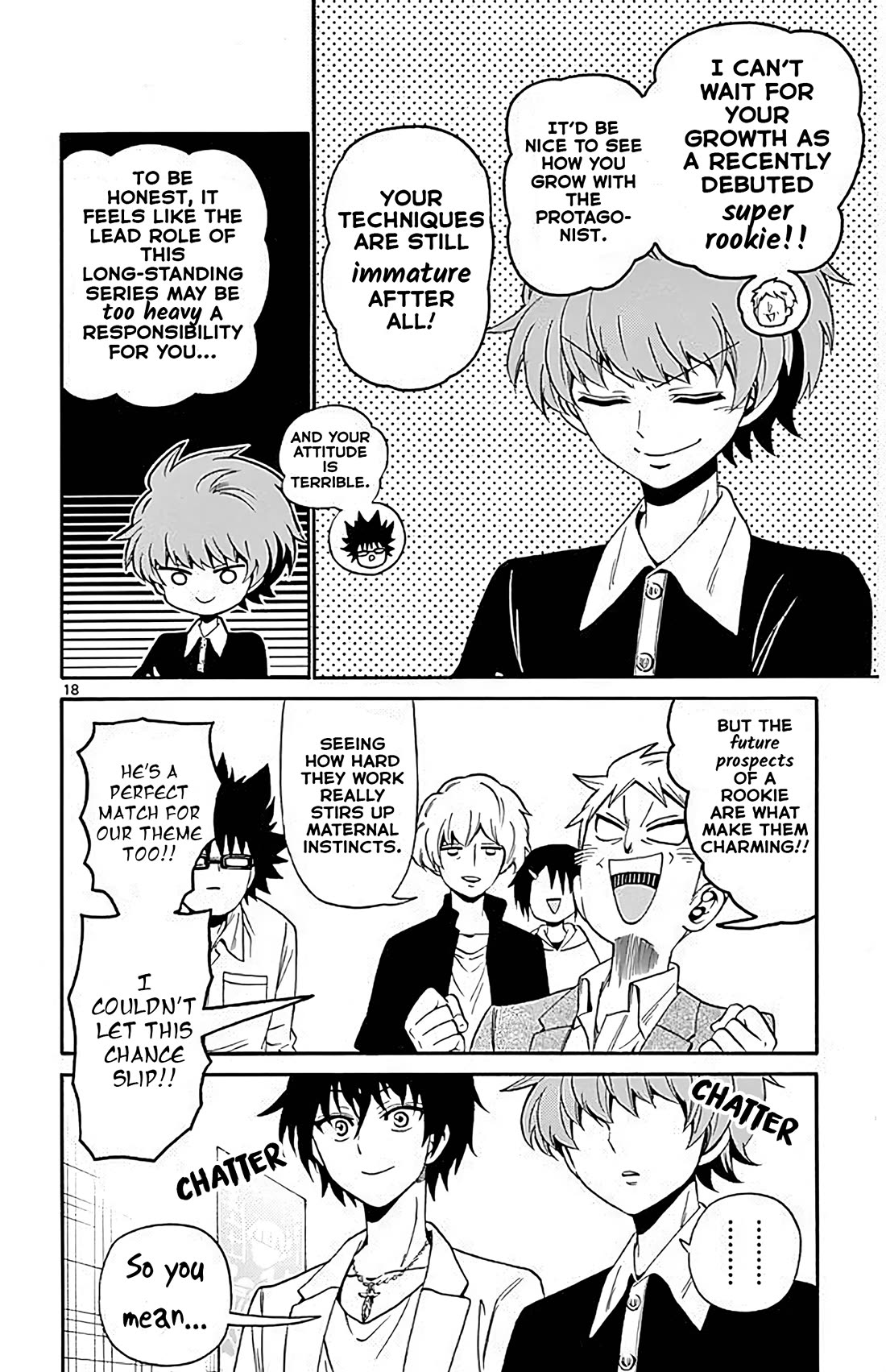 Tenshi to Akuto!! chapter 95 page 17