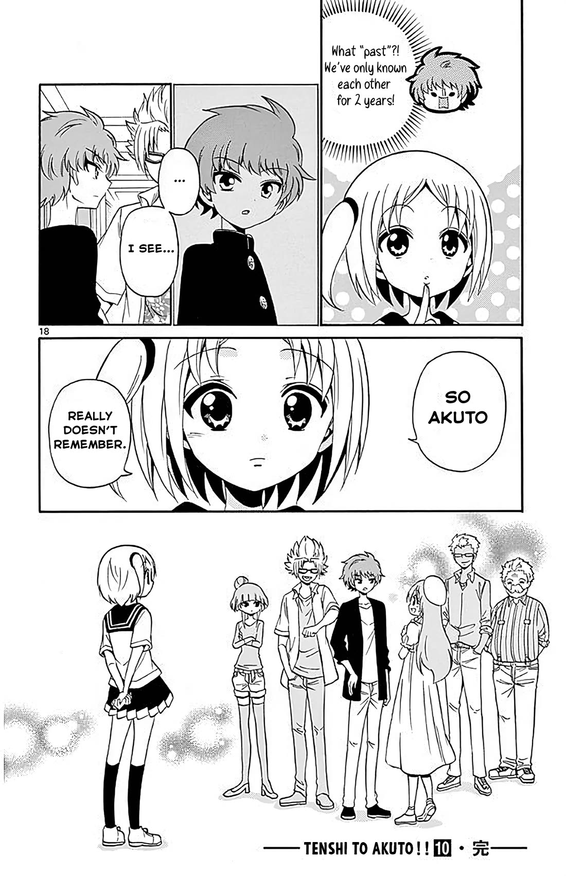 Tenshi to Akuto!! chapter 96 page 18