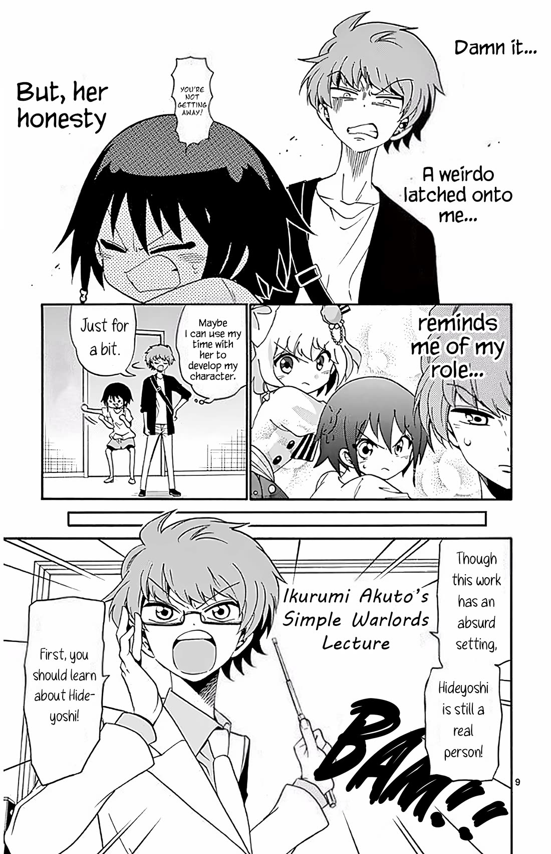 Tenshi to Akuto!! chapter 97 page 9