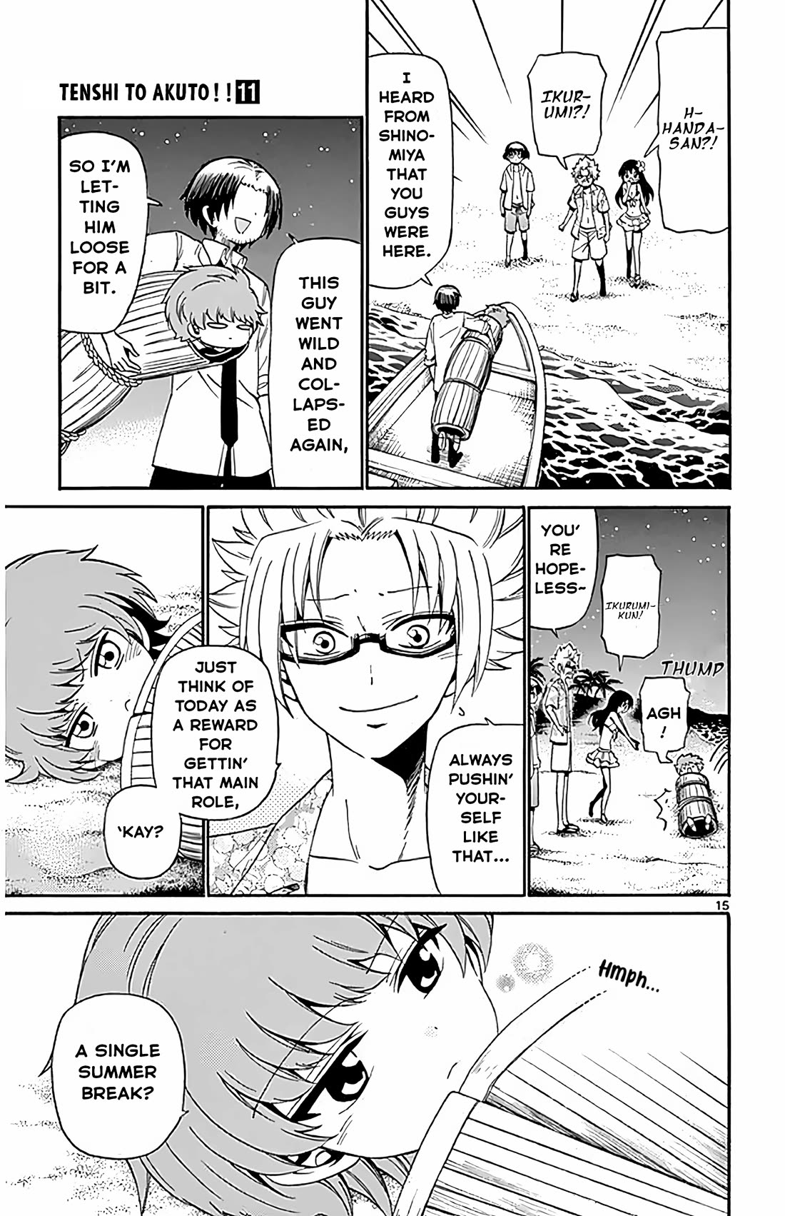 Tenshi to Akuto!! chapter 98 page 15