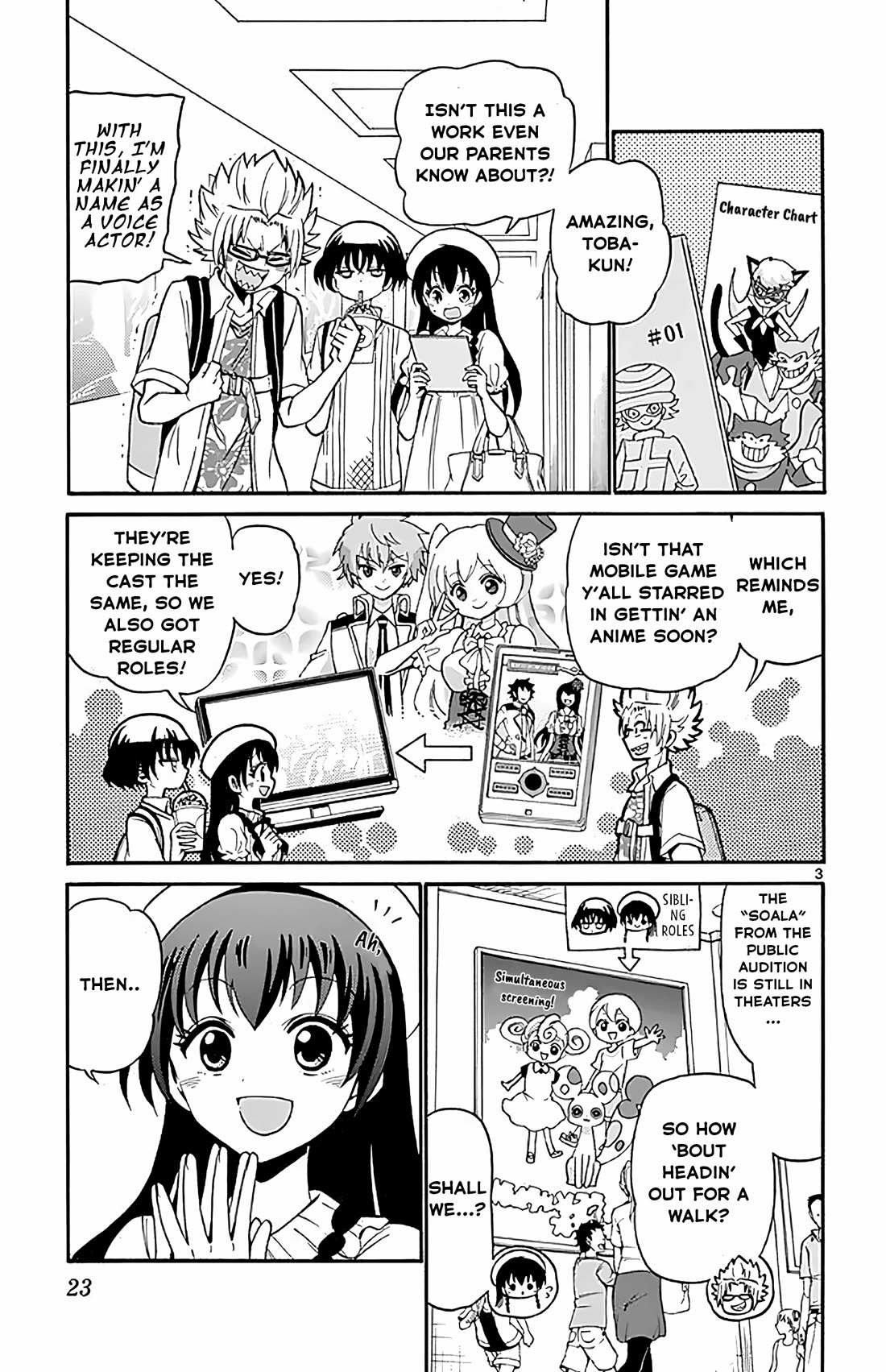 Tenshi to Akuto!! chapter 98 page 3