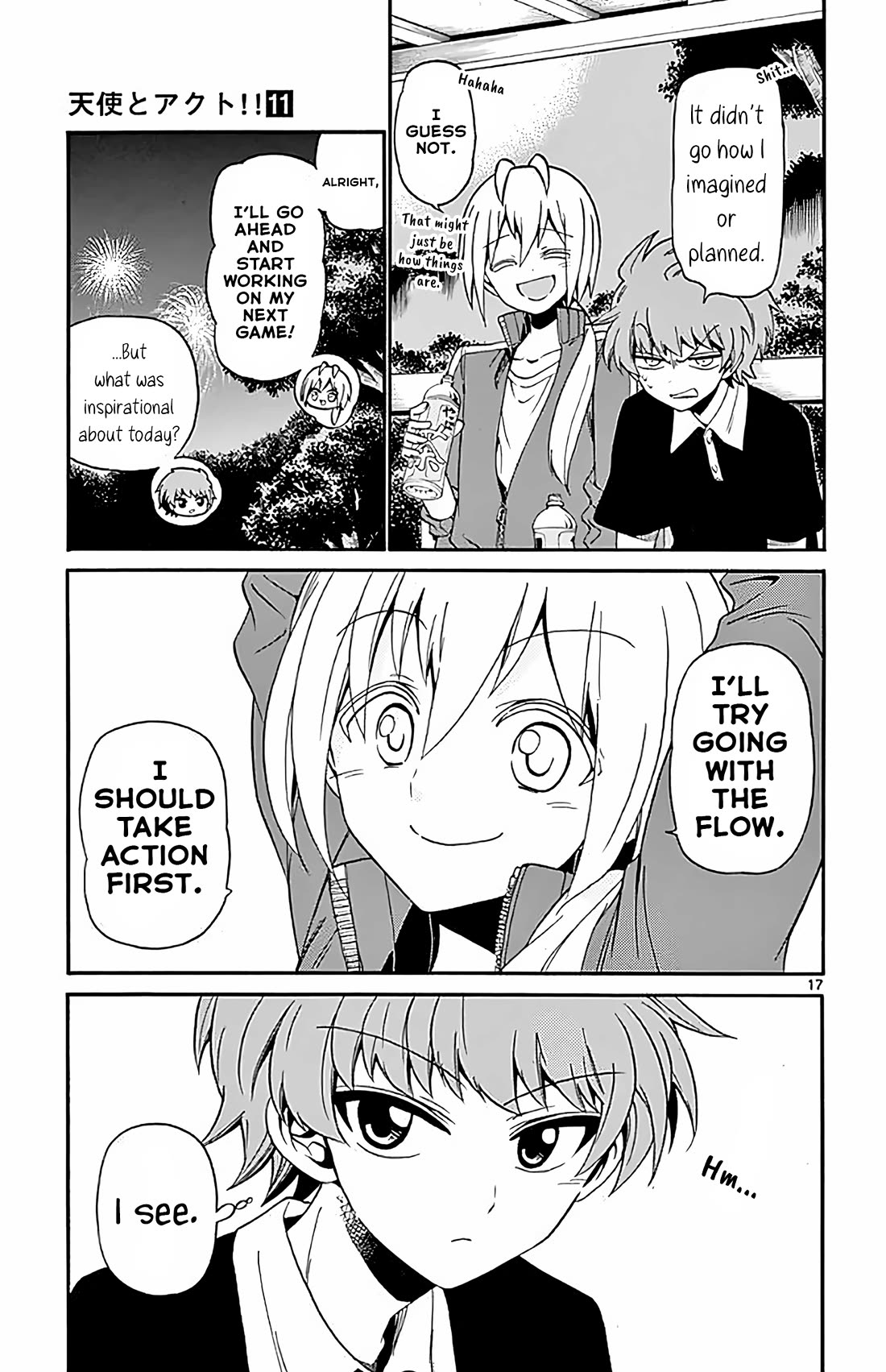 Tenshi to Akuto!! chapter 99 page 17