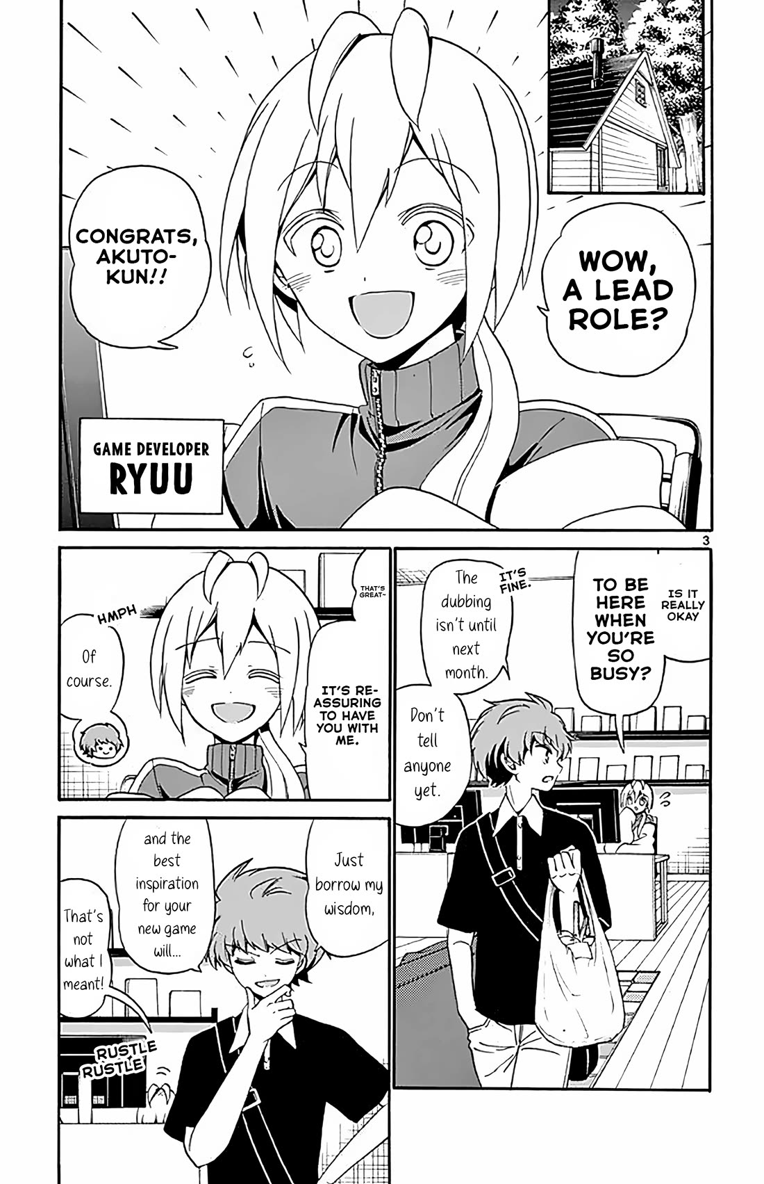 Tenshi to Akuto!! chapter 99 page 3