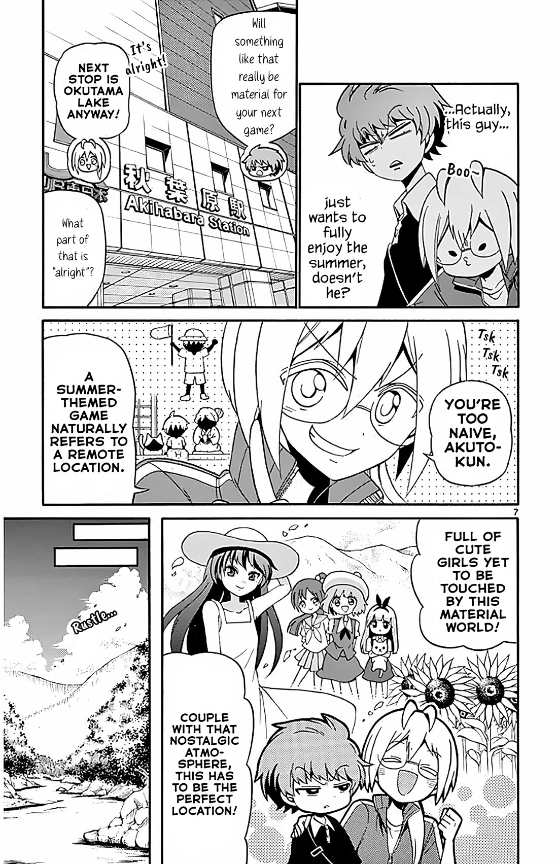Tenshi to Akuto!! chapter 99 page 7