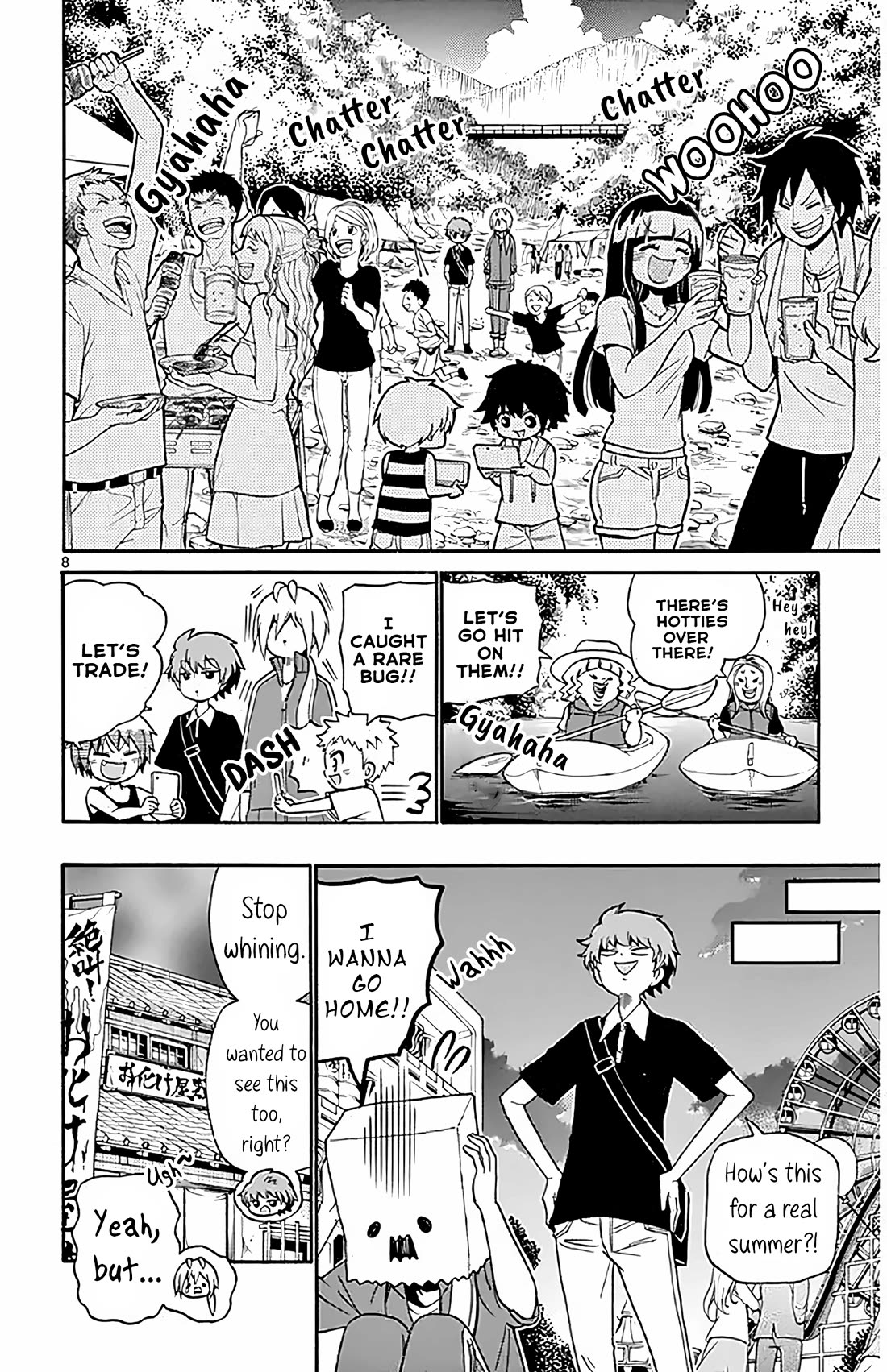 Tenshi to Akuto!! chapter 99 page 8