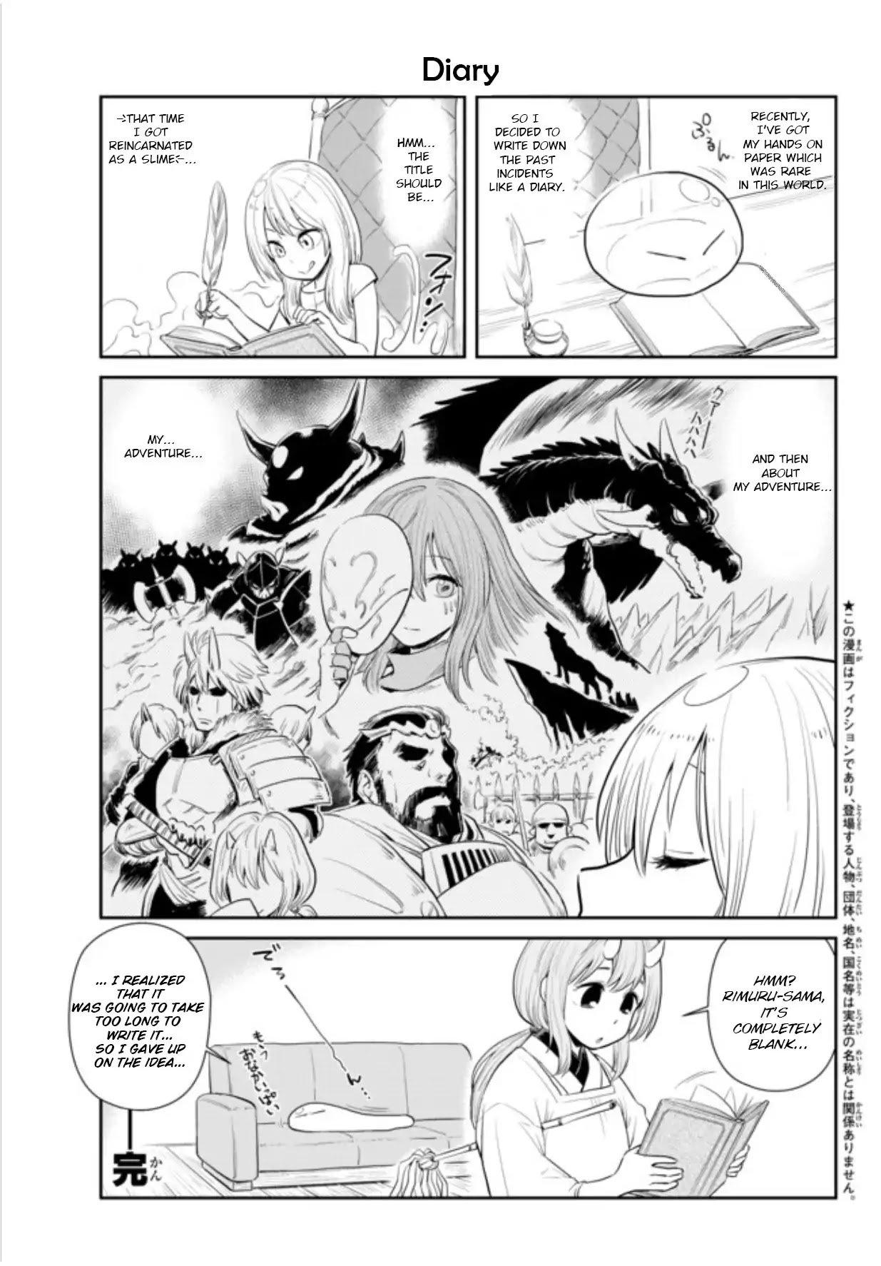 Tensura Nikki Tensei Shitara Slime Datta Ken chapter 1 page 2