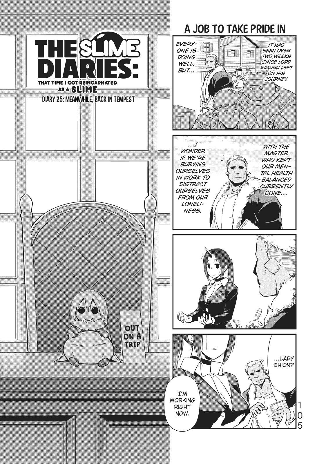 Tensura Nikki Tensei Shitara Slime Datta Ken chapter 25 page 1