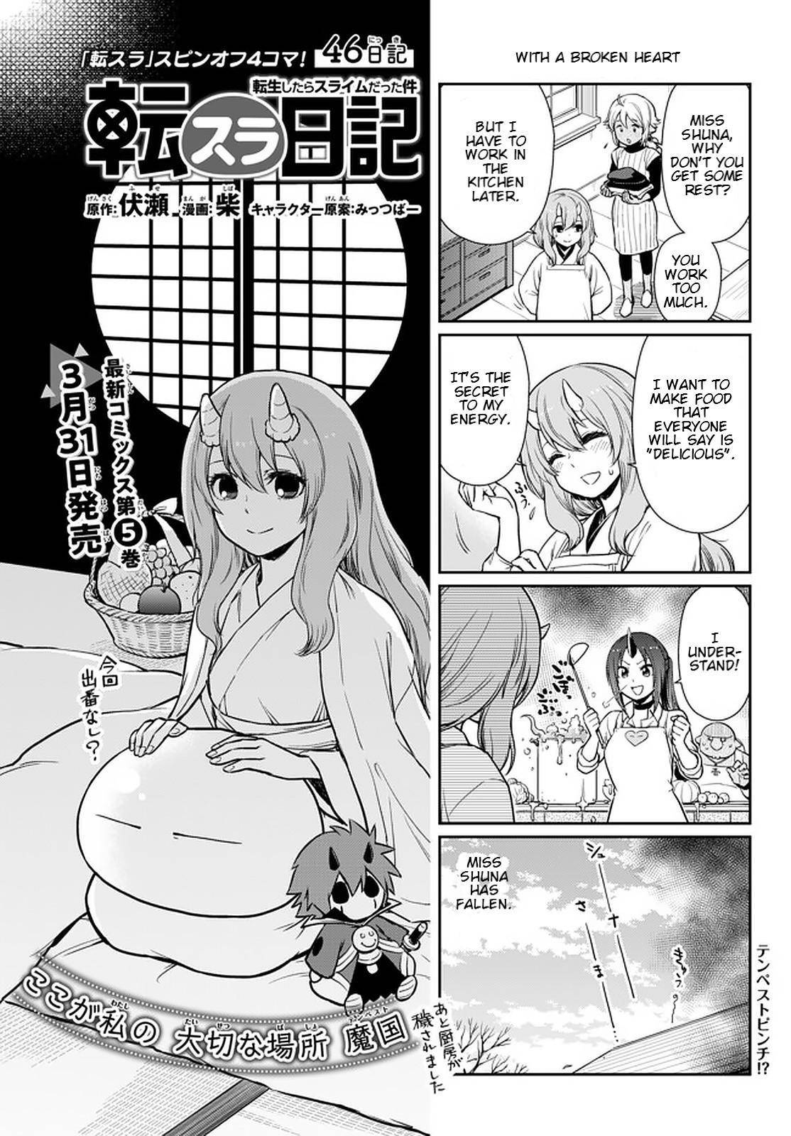 Tensura Nikki Tensei Shitara Slime Datta Ken chapter 46.1 page 1