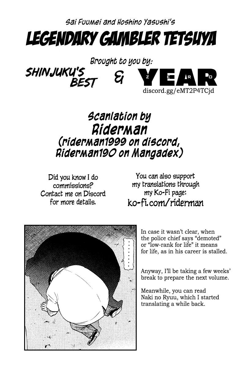 Tetsuya - Jansei to Yobareta Otoko chapter 93 page 21