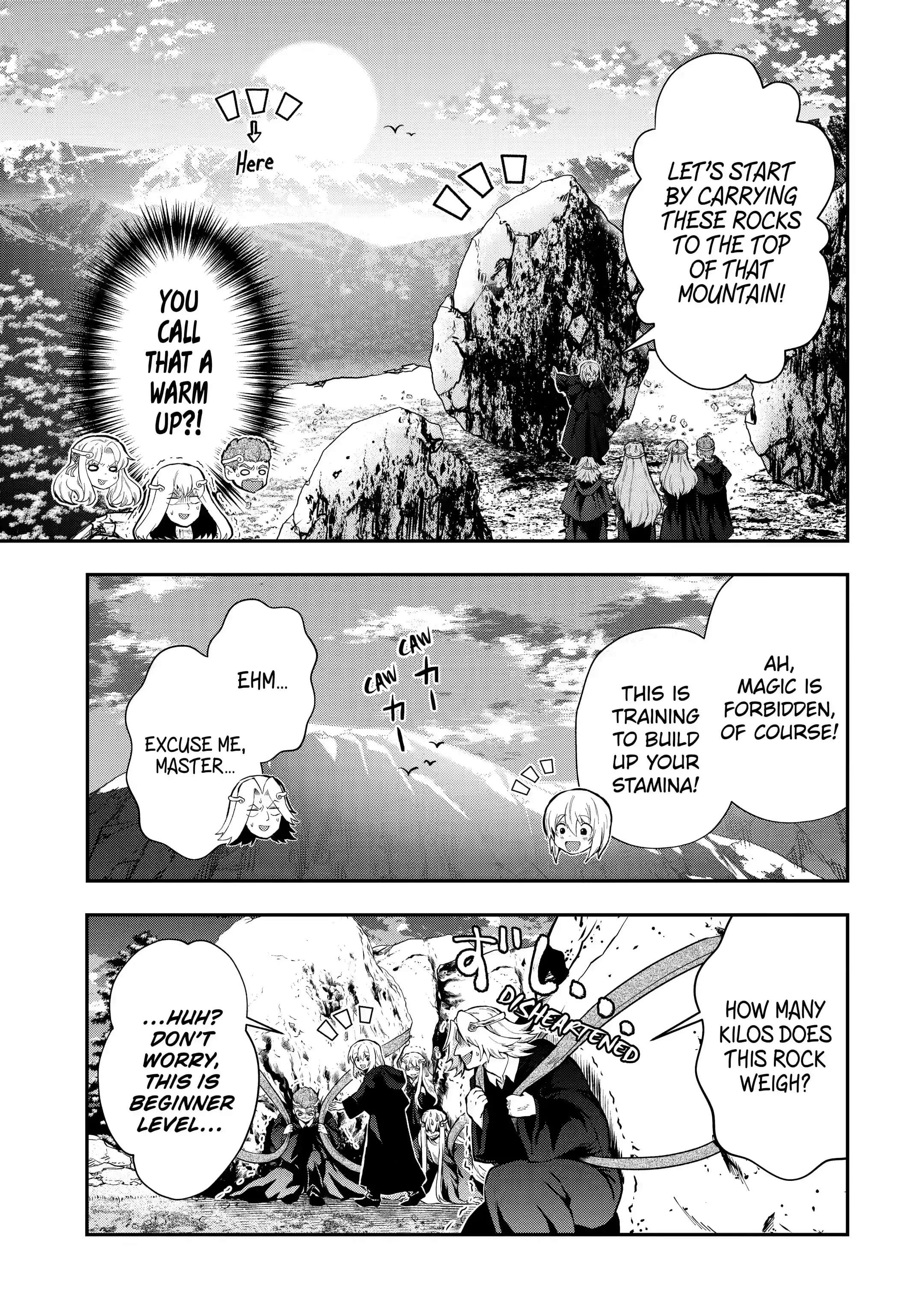 That Inferior Knight, Lv. 999 chapter 14.1 page 3