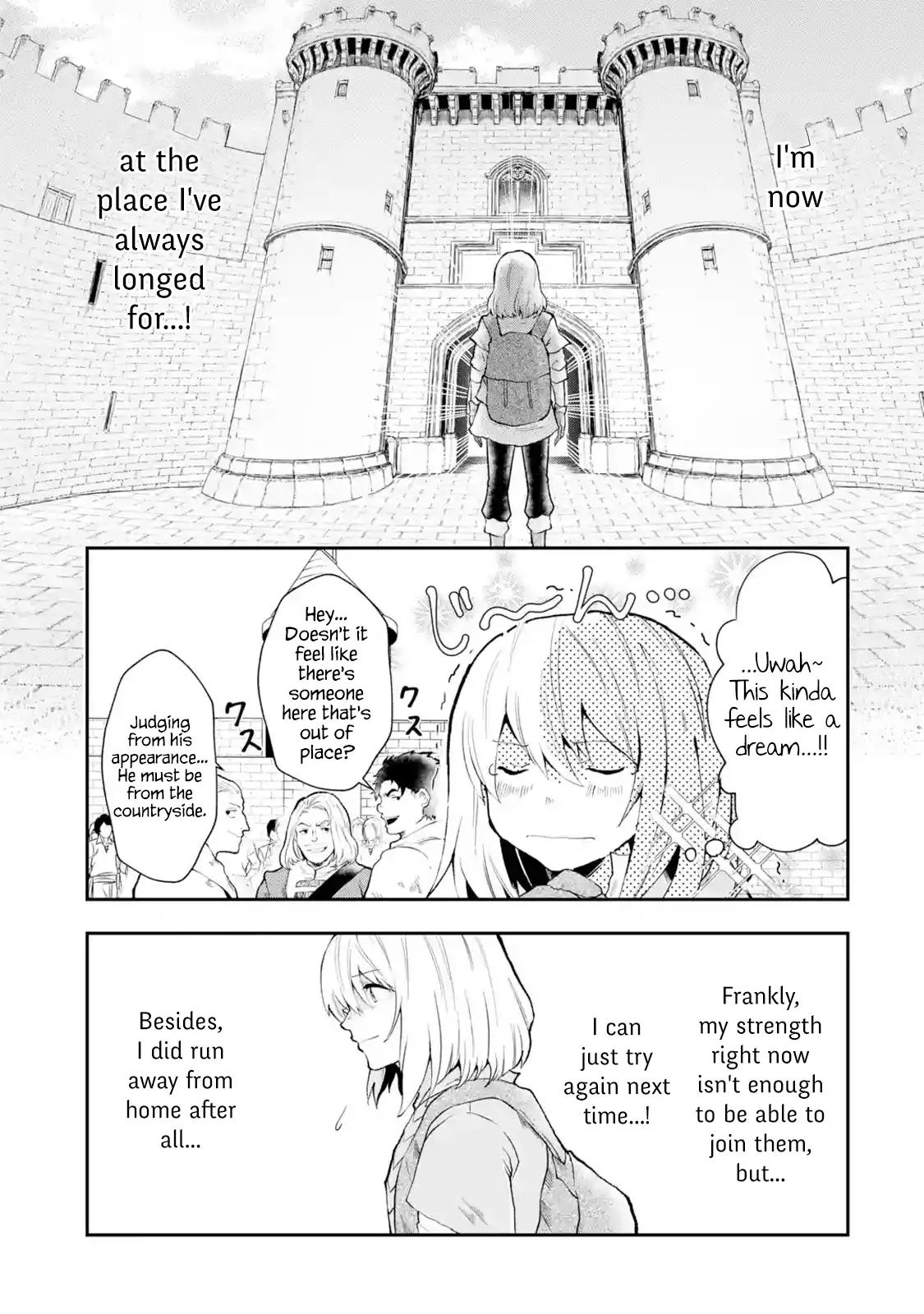 That Inferior Knight, Lv. 999 chapter 3.1 page 9