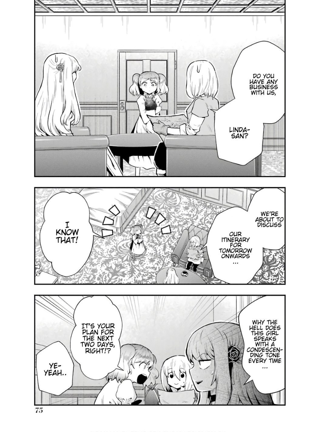 That Inferior Knight, Lv. 999 chapter 8.1 page 13