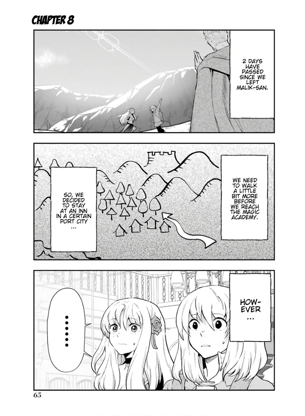 That Inferior Knight, Lv. 999 chapter 8.1 page 3