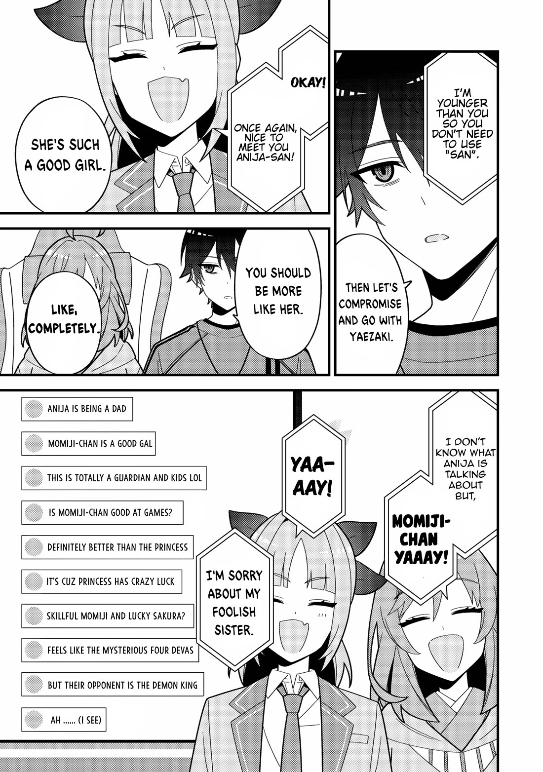 That Time I Crashed Into My Little Sister's Stream and Was Treated Like a VTuber chapter 3 page 12