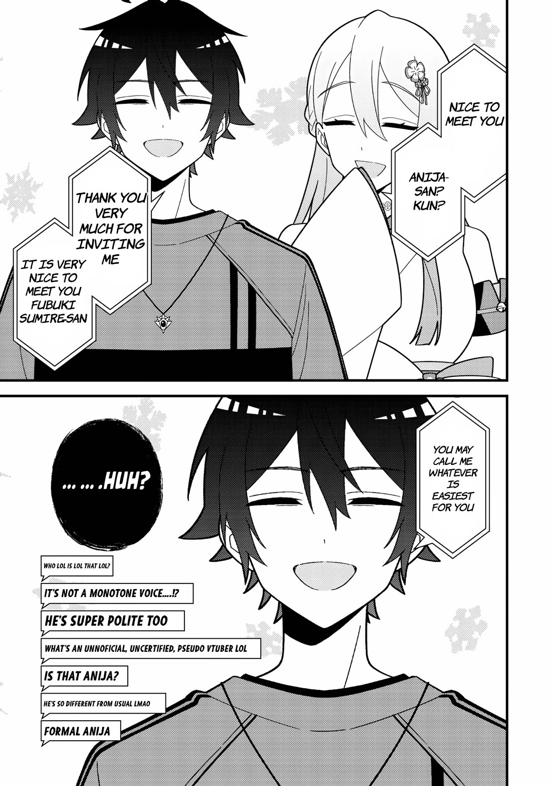 That Time I Crashed Into My Little Sister's Stream and Was Treated Like a VTuber chapter 4 page 10