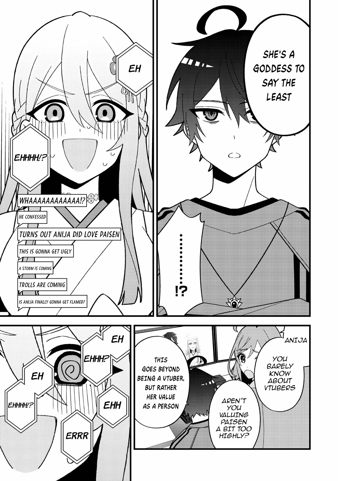 That Time I Crashed Into My Little Sister's Stream and Was Treated Like a VTuber chapter 4 page 18