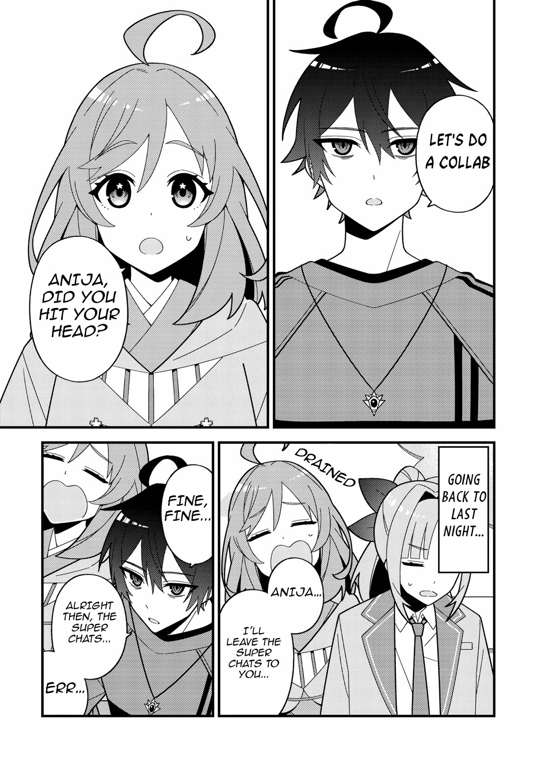 That Time I Crashed Into My Little Sister's Stream and Was Treated Like a VTuber chapter 4 page 2