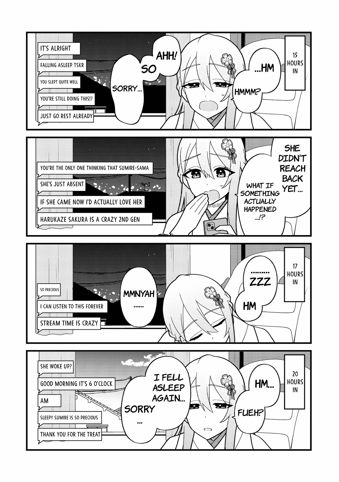 That Time I Crashed Into My Little Sister's Stream and Was Treated Like a VTuber chapter 4 page 28