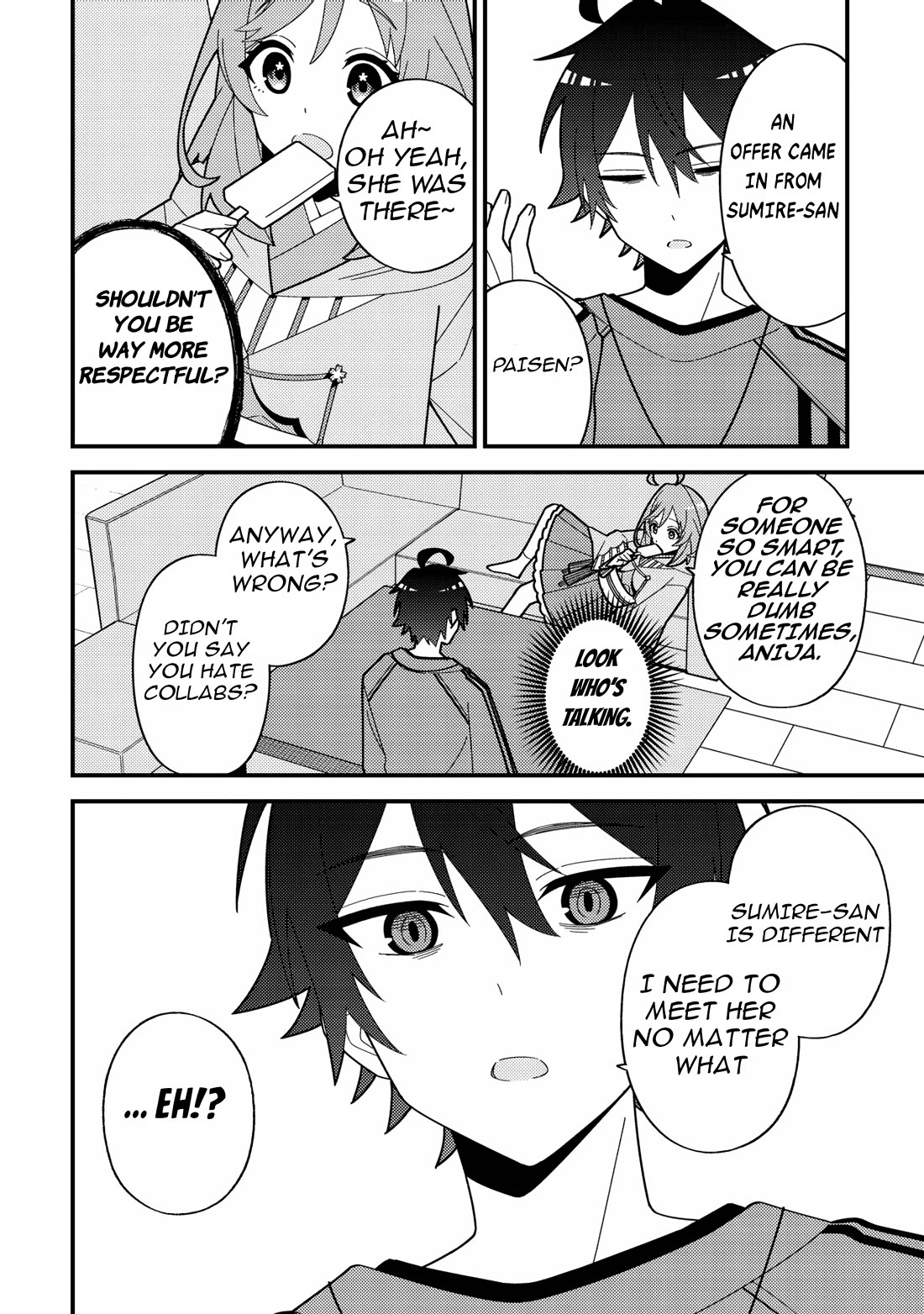 That Time I Crashed Into My Little Sister's Stream and Was Treated Like a VTuber chapter 4 page 5