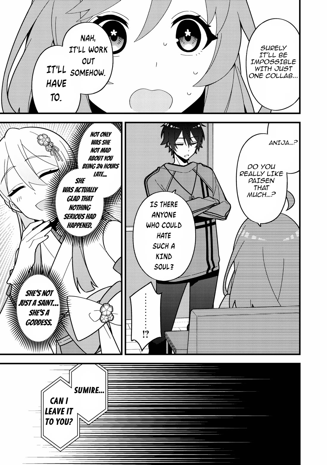 That Time I Crashed Into My Little Sister's Stream and Was Treated Like a VTuber chapter 4 page 6