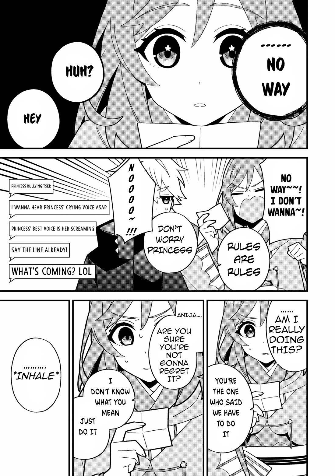 That Time I Crashed Into My Little Sister's Stream and Was Treated Like a VTuber chapter 5 page 13