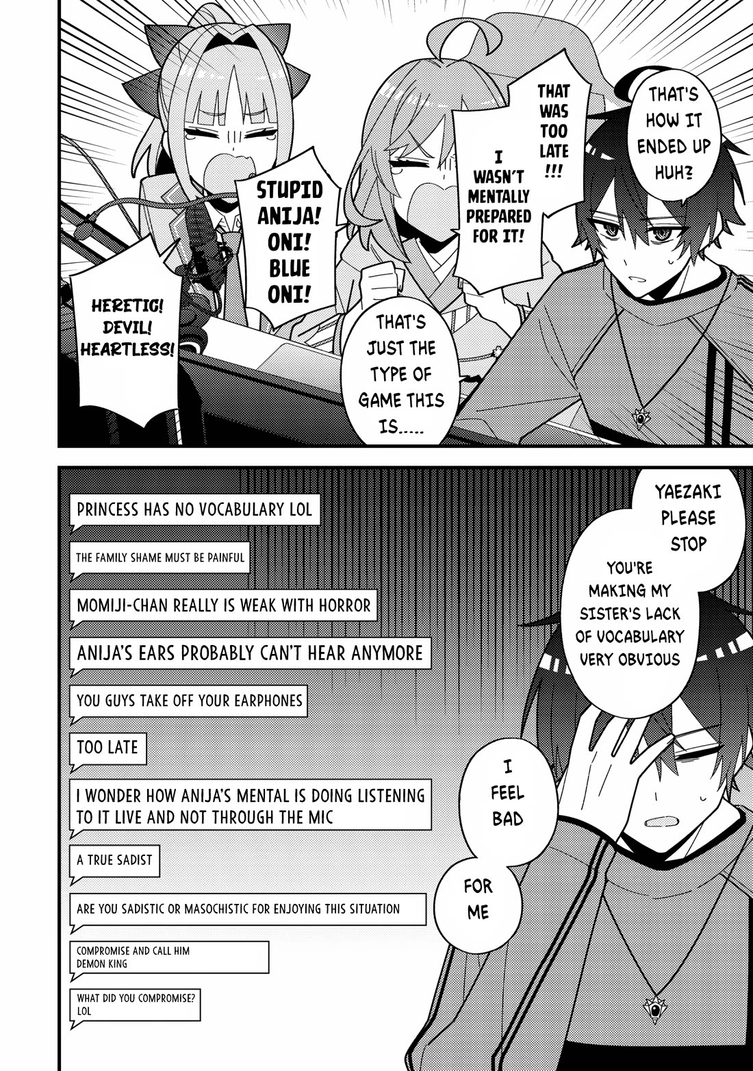 That Time I Crashed Into My Little Sister's Stream and Was Treated Like a VTuber chapter 6 page 24