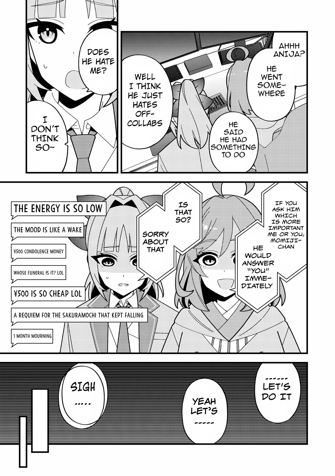 That Time I Crashed Into My Little Sister's Stream and Was Treated Like a VTuber chapter 6 page 3
