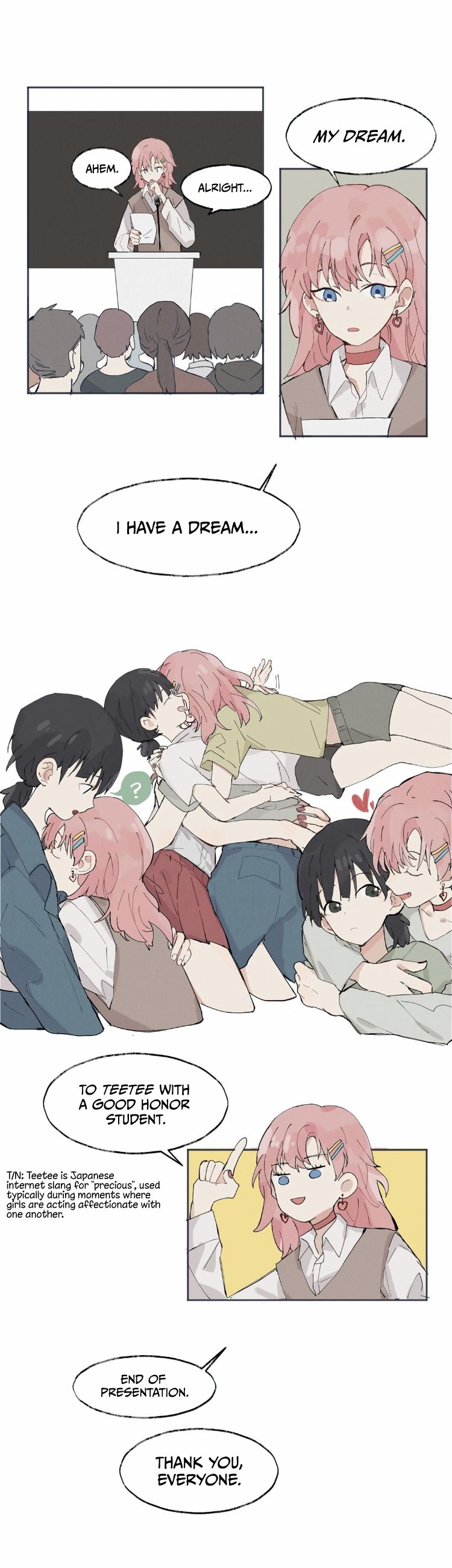 That Time I Was Blackmailed By the Class’s Green Tea Bitch chapter 0 page 3