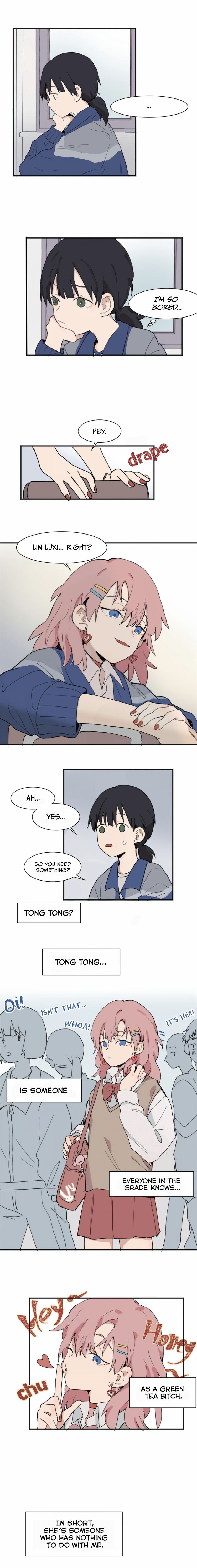 That Time I Was Blackmailed By the Class’s Green Tea Bitch chapter 1 page 1