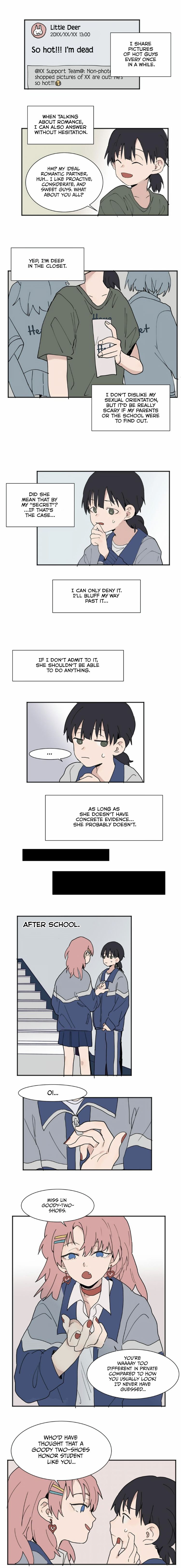 That Time I Was Blackmailed By the Class’s Green Tea Bitch chapter 1 page 3