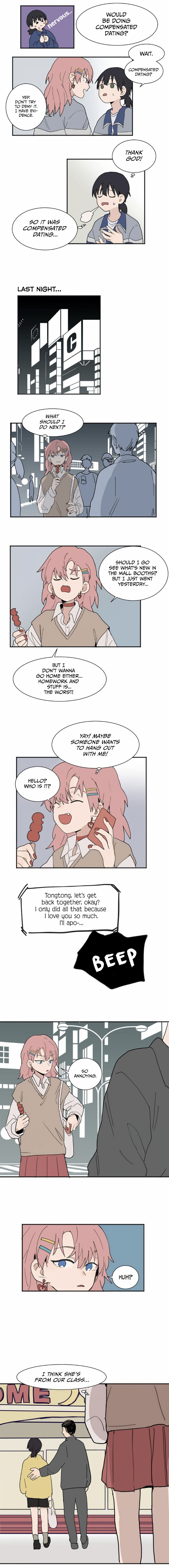 That Time I Was Blackmailed By the Class’s Green Tea Bitch chapter 1 page 4