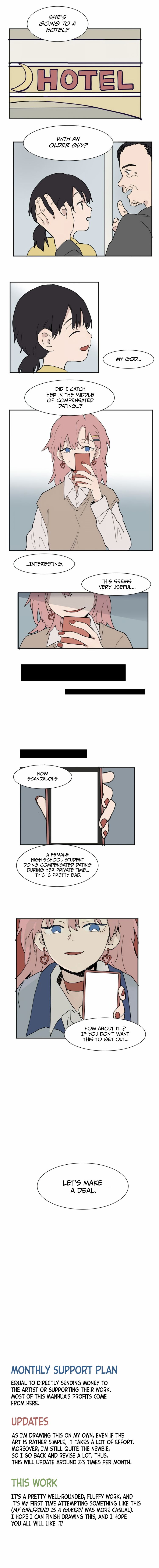 That Time I Was Blackmailed By the Class’s Green Tea Bitch chapter 1 page 5