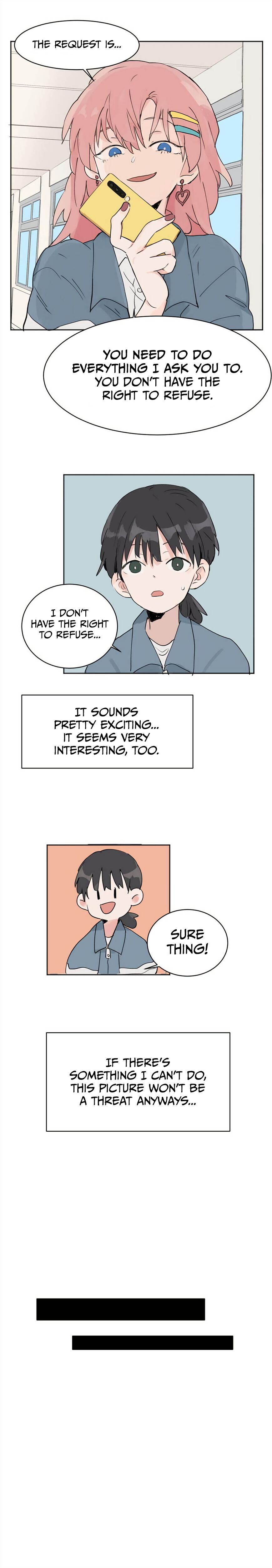 That Time I Was Blackmailed By the Class’s Green Tea Bitch chapter 2 page 2