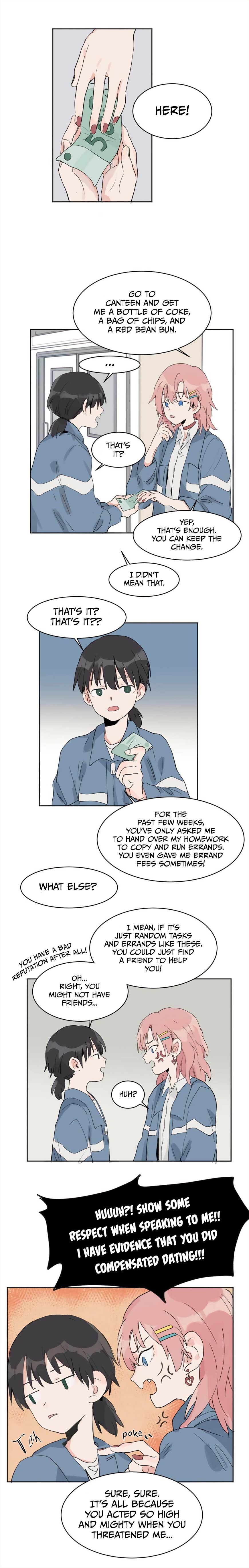 That Time I Was Blackmailed By the Class’s Green Tea Bitch chapter 2 page 3