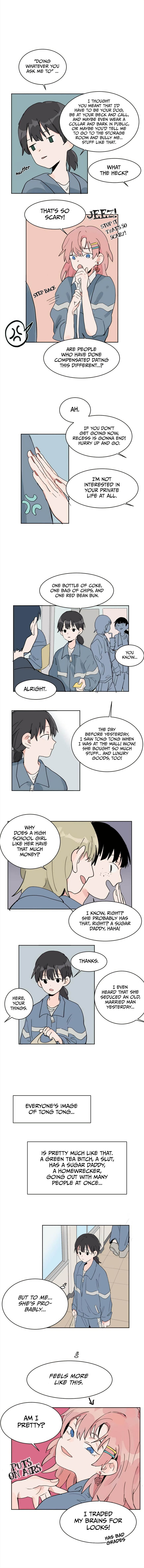 That Time I Was Blackmailed By the Class’s Green Tea Bitch chapter 2 page 4