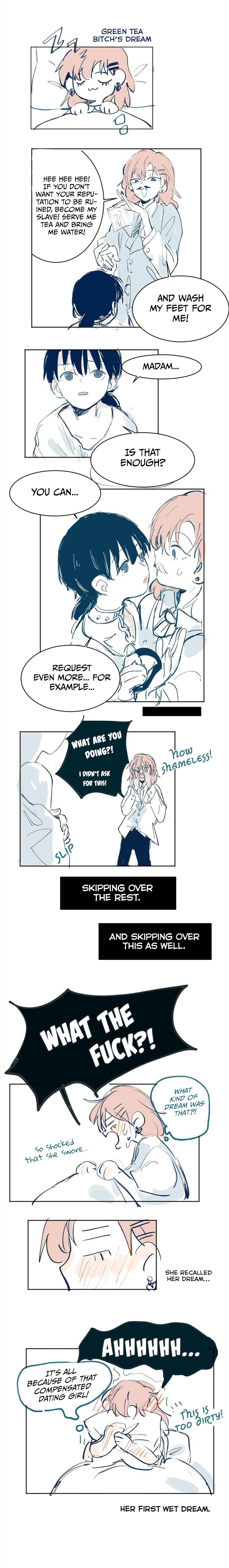 That Time I Was Blackmailed By the Class’s Green Tea Bitch chapter 2 page 7