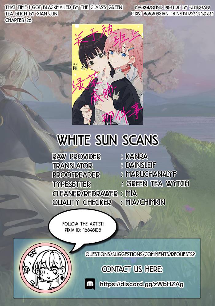 That Time I Was Blackmailed By the Class’s Green Tea Bitch chapter 26 page 8