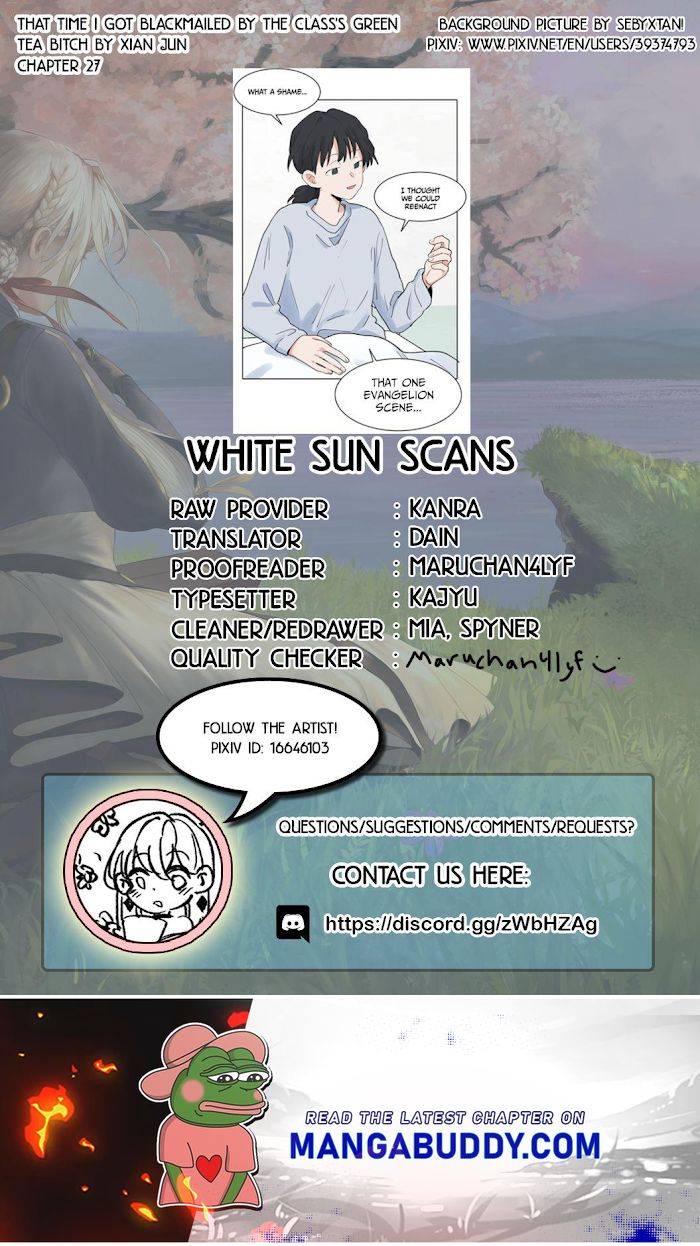 That Time I Was Blackmailed By the Class’s Green Tea Bitch chapter 27 page 7