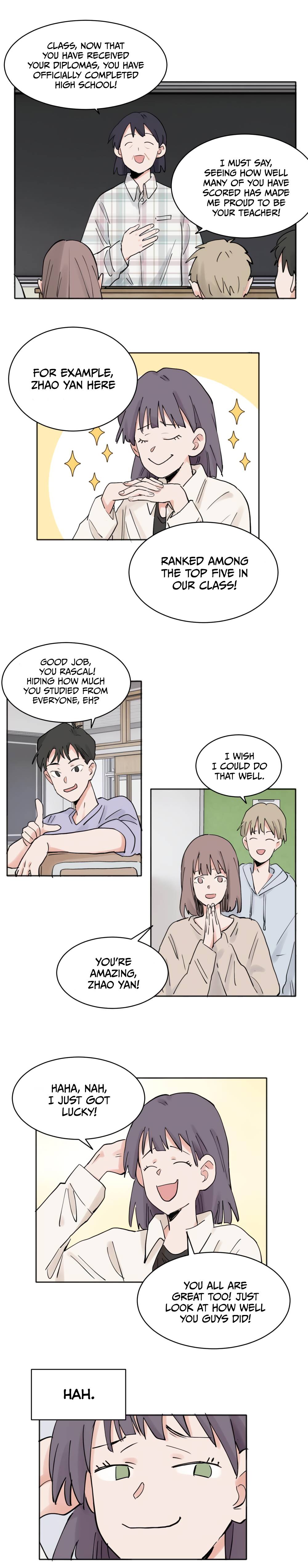 That Time I Was Blackmailed By the Class’s Green Tea Bitch chapter 35 page 1