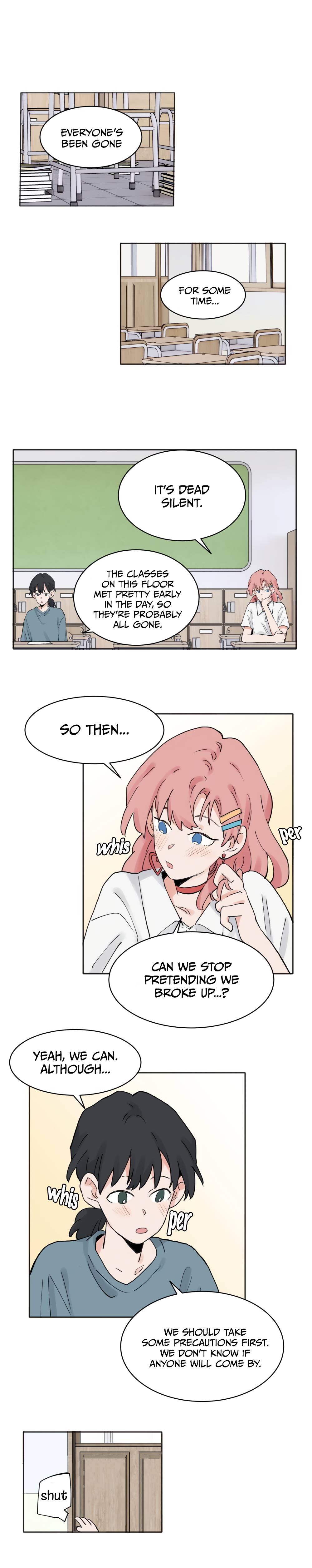 That Time I Was Blackmailed By the Class’s Green Tea Bitch chapter 36 page 1