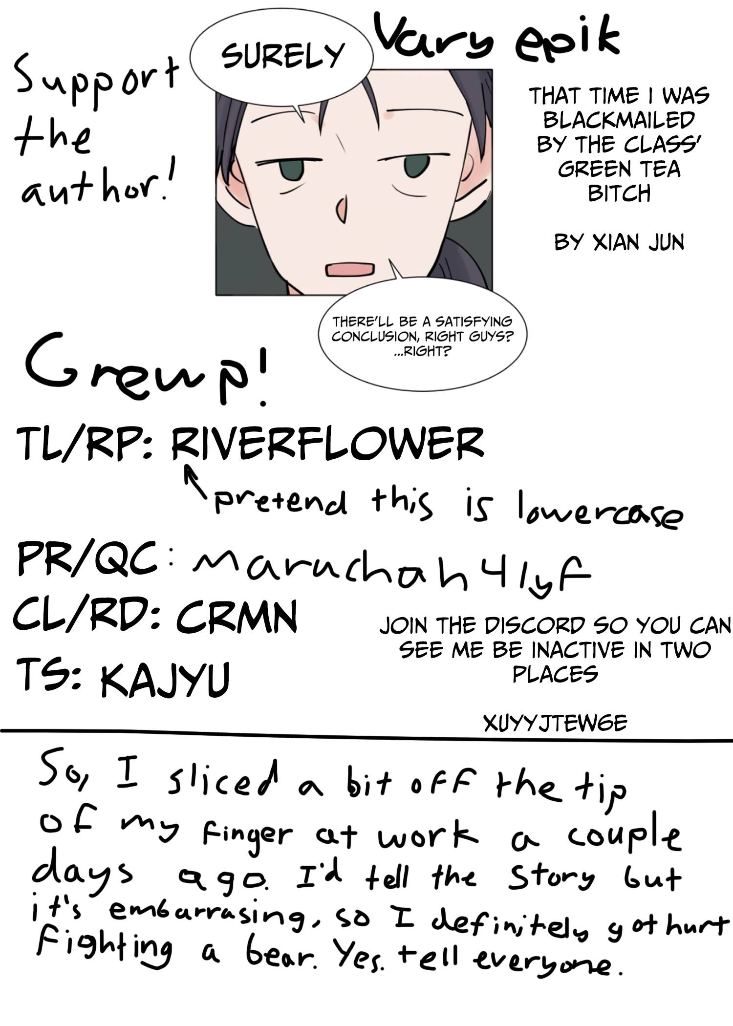 That Time I Was Blackmailed By the Class’s Green Tea Bitch chapter 36 page 8