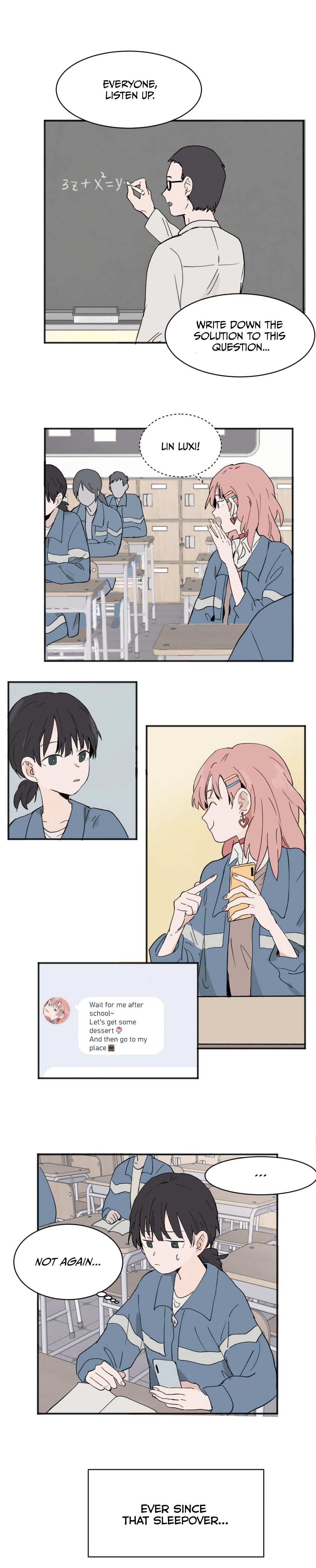 That Time I Was Blackmailed By the Class’s Green Tea Bitch chapter 5 page 1