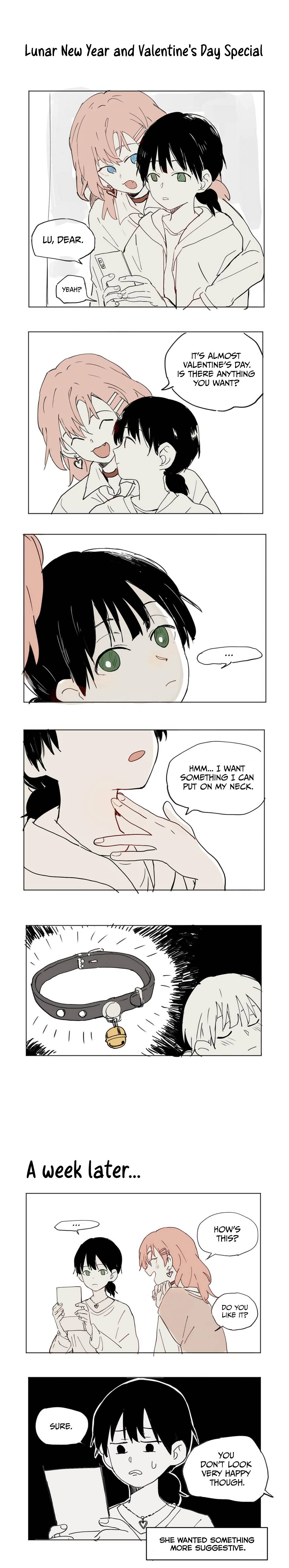 That Time I Was Blackmailed By the Class’s Green Tea Bitch chapter 6.5 page 1